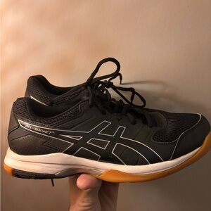 ASICS Gel-Rocket Black Sneakers